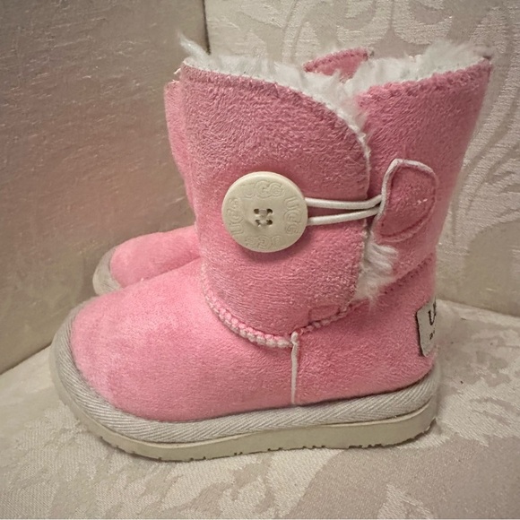 UGG Other - UGG Burleigh Kids Pink Boots Size 24/US 7